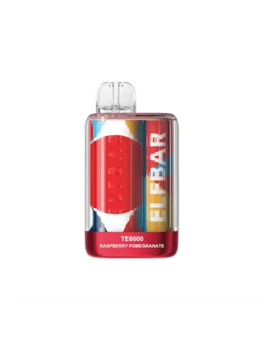 Электронная сигарета ELFBAR TE6000 Малина Гранат 