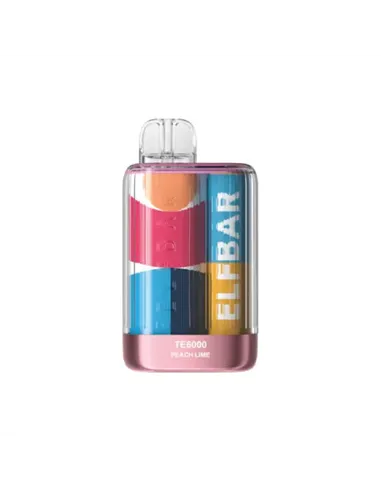 Электронная сигарета ELFBAR TE6000 Персик Лайм 