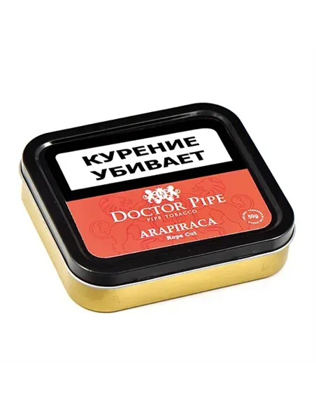 Трубочный табак Doctor Pipe Arapiraca Rope Cut 50 гр банка 