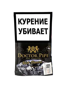 Трубочный табак Doctor Pipe Black Diamond Premium Ribbon Cut 50 гр 