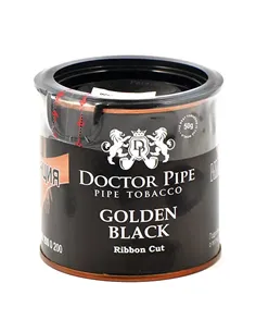 Трубочный табак Doctor Pipe Golden Black Ribbbon Cut 50 гр банка 