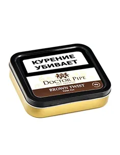 Трубочный табак Doctor Pipe Twist Brown Twist Cut 50 гр банка 