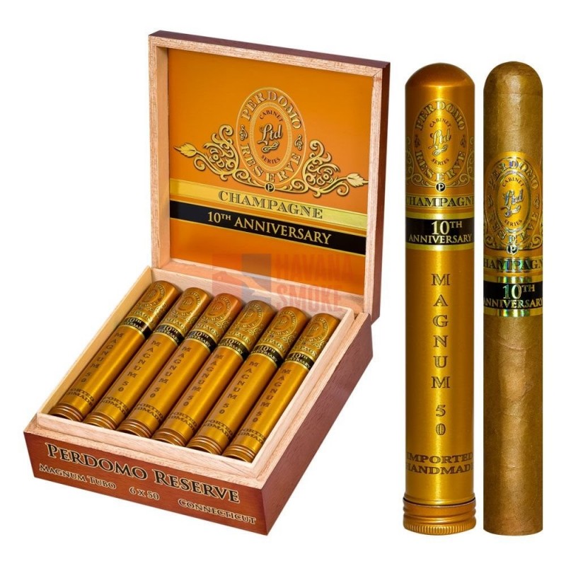 Купить Perdomo 10th Anniversary Champagne Magnum Tubo