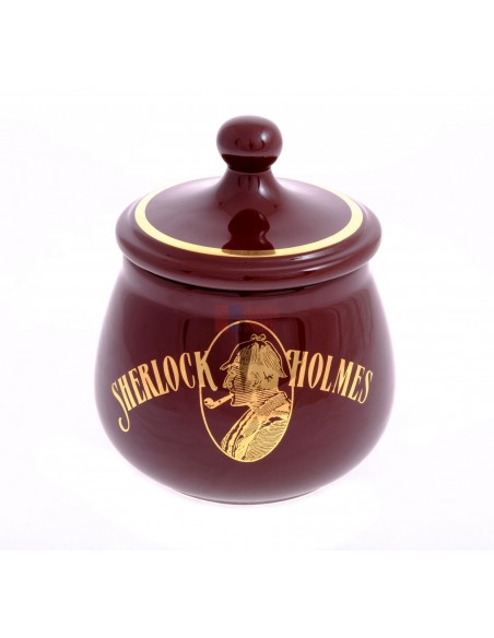 Банка для табака Lubinski Шерлок Холмс, керамика, малая - купить в интернет-магазине Havana Smoke