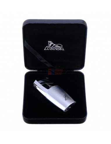 Зажигалка Lubinski Агридженто, пьезо, серебристая - купить в интернет-магазине Havana Smoke
