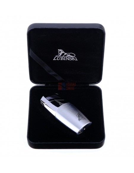 Зажигалка Lubinski Агридженто, пьезо, серебристая - купить в интернет-магазине Havana Smoke