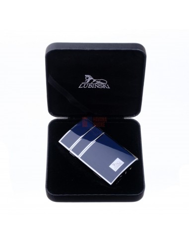 Зажигалка Lubinski Мантуя турбо, синяя - купить в интернет-магазине Havana Smoke