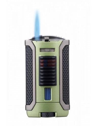 Зажигалка сигарная Colibri Apex, зеленая - купить в интернет-магазине Havana Smoke