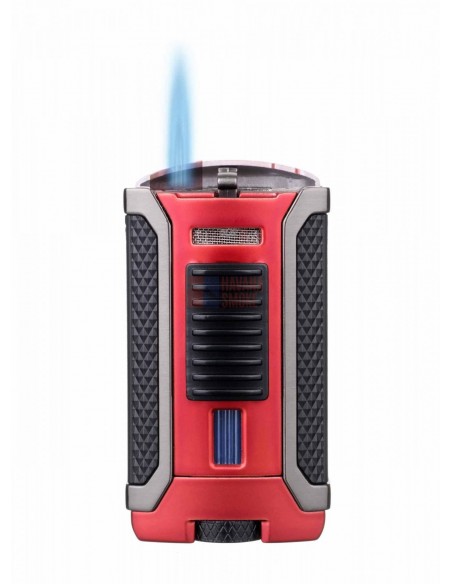 Зажигалка сигарная Colibri Apex, красная - купить в интернет-магазине Havana Smoke