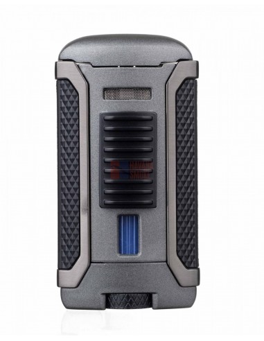 Зажигалка сигарная Colibri Apex, серая - купить в интернет-магазине Havana Smoke