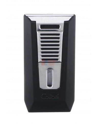 Зажигалка сигарная Colibri Slide (двойное пламя), черная-хром - купить в интернет-магазине Havana Smoke