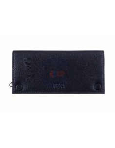 Кисет P&A для самокруток и 2 смесей, натуральная кожа, черный - купить в интернет-магазине Havana Smoke