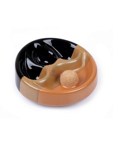 Пепельница Lubinski на 3 трубки, керамика (Италия) - купить в интернет-магазине Havana Smoke