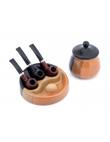 Пепельница Lubinski на 3 трубки, керамика (Италия) - купить в интернет-магазине Havana Smoke