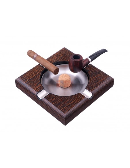 Пепельница Lubinski на 4 трубки или сигары, Железное дерево - купить в интернет-магазине Havana Smoke