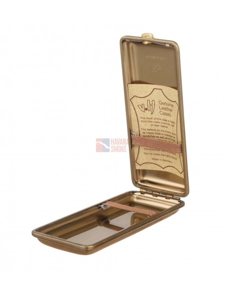 Портсигар Stoll на 14 сигарет, натуральная буйволиная кожа - купить в интернет-магазине Havana Smoke