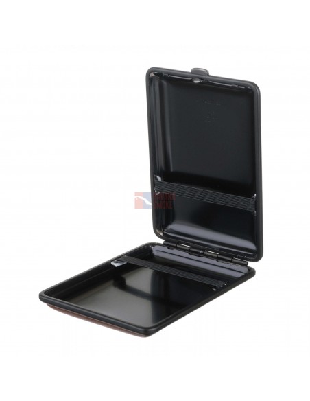 Портсигар Stoll на 14 сигарет, экокожа, Коричневый - купить в интернет-магазине Havana Smoke