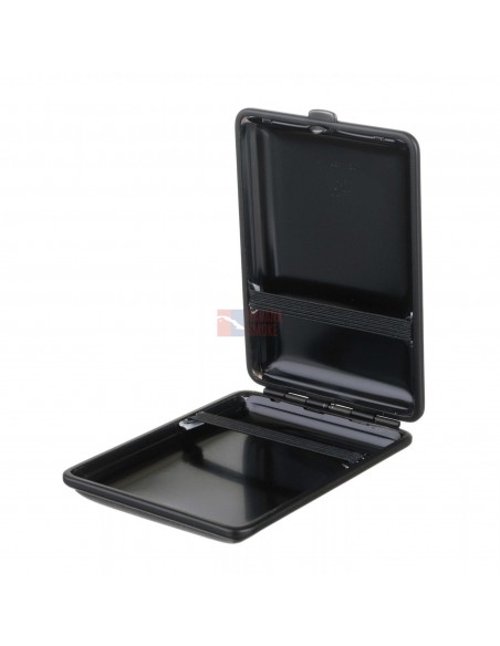 Портсигар Stoll на 14 сигарет, экокожа, Черный - купить в интернет-магазине Havana Smoke