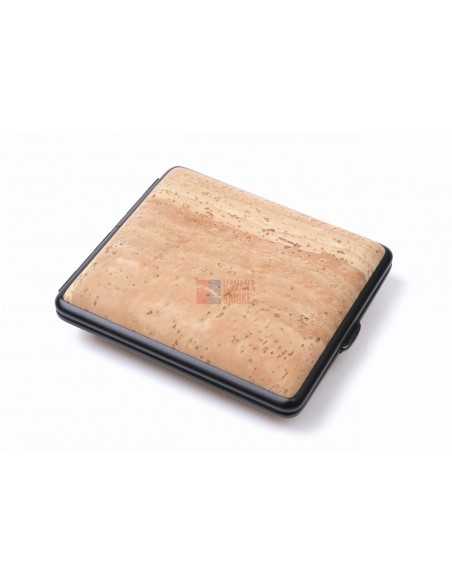 Портсигар Stoll на 18 сигарет, Натуральная пробка - купить в интернет-магазине Havana Smoke