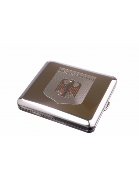 Портсигар Stoll на 18 сигарет, нержавеющая сталь - купить в интернет-магазине Havana Smoke