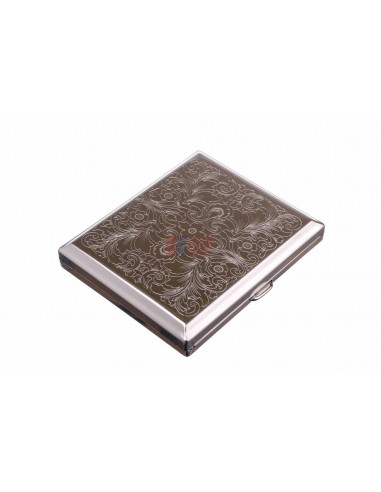 Портсигар Stoll на 18 сигарет, нержавеющая сталь - купить в интернет-магазине Havana Smoke