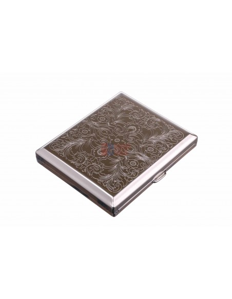 Портсигар Stoll на 18 сигарет, нержавеющая сталь - купить в интернет-магазине Havana Smoke