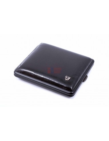 Портсигар Stoll на 18 сигарет, экокожа, Черный олень - купить в интернет-магазине Havana Smoke