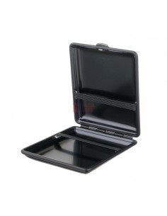 Портсигар Stoll на 18 сигарет, экокожа, Черный олень - купить в интернет-магазине Havana Smoke 2