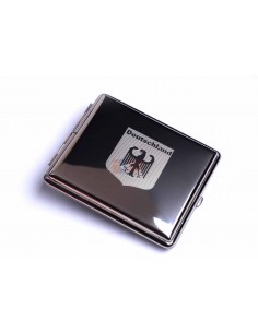 Портсигар Stoll на 24 сигареты, нержавеющая сталь - купить в интернет-магазине Havana Smoke