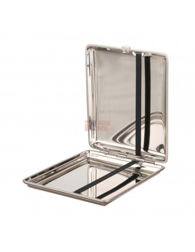 Портсигар Stoll на 24 сигареты, нержавеющая сталь - купить в интернет-магазине Havana Smoke