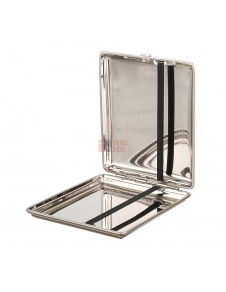 Портсигар Stoll на 24 сигареты, нержавеющая сталь - купить в интернет-магазине Havana Smoke