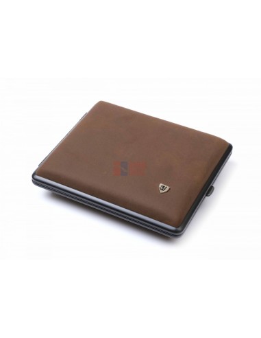 Портсигар Stoll на 26 сигарет, натуральная буйволиная кожа - купить в интернет-магазине Havana Smoke