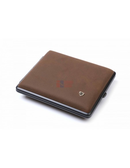 Портсигар Stoll на 26 сигарет, натуральная буйволиная кожа - купить в интернет-магазине Havana Smoke