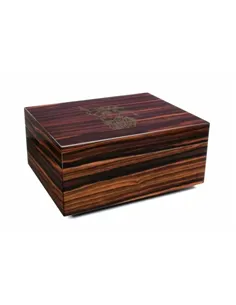 Хьюмидор Gentili Fumatore Dorato на 50 сигар, Эбеновое дерево