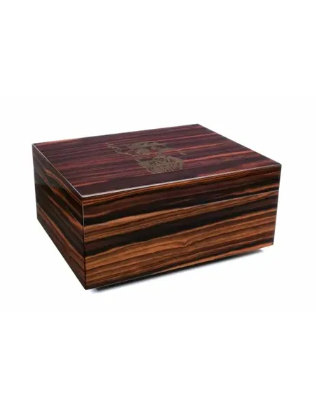 Хьюмидор Gentili Fumatore Dorato на 50 сигар, Эбеновое дерево