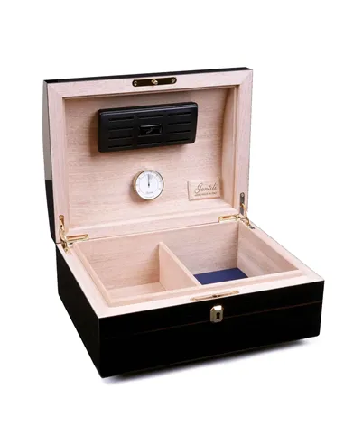 Хьюмидор Gentili Dome Top на 60 сигар, Эбеновое дерево