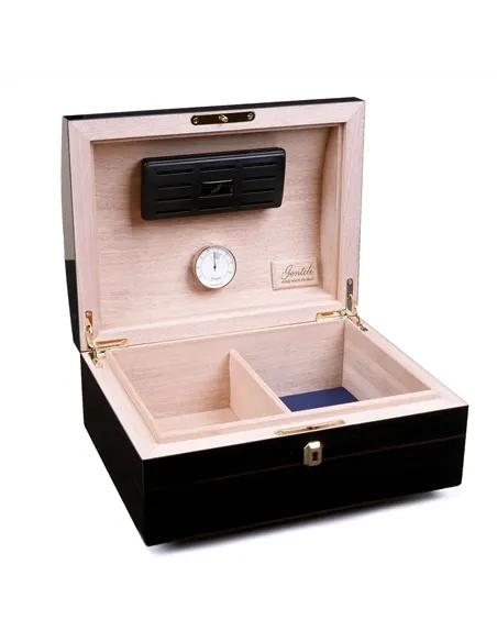 Хьюмидор Gentili Dome Top на 60 сигар, Эбеновое дерево