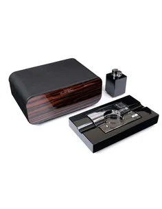 Набор сигарных аксессуаров Gentili SET-SV40-Black-2