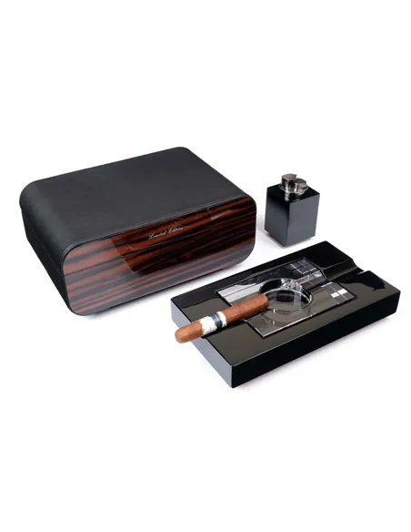 Набор сигарных аксессуаров Gentili SET-SV40-Black-2