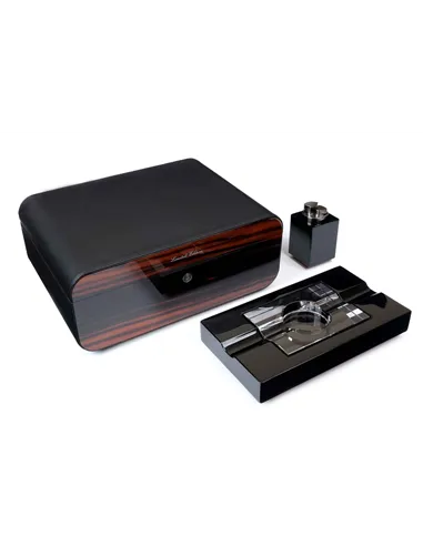 Набор сигарных аксессуаров Gentili SET-SV75-Black-2