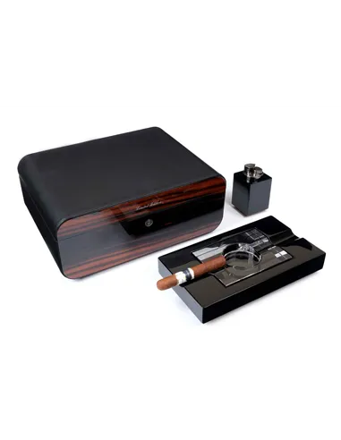 Набор сигарных аксессуаров Gentili SET-SV75-Black-2