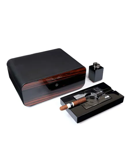 Набор сигарных аксессуаров Gentili SET-SV75-Black-2