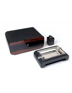 Набор сигарных аксессуаров Gentili SET-SV75-Black-3