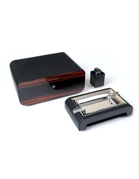 Набор сигарных аксессуаров Gentili SET-SV75-Black-3