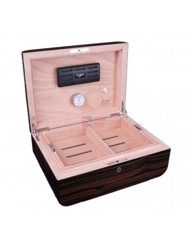 Хьюмидор Gentili Croco Dark на 75 сигар Limited Edition - купить в интернет-магазине Havana Smoke