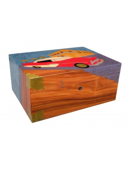 Хьюмидор Gentili Cuba на 80 сигар (инкрустация) - купить в интернет-магазине Havana Smoke