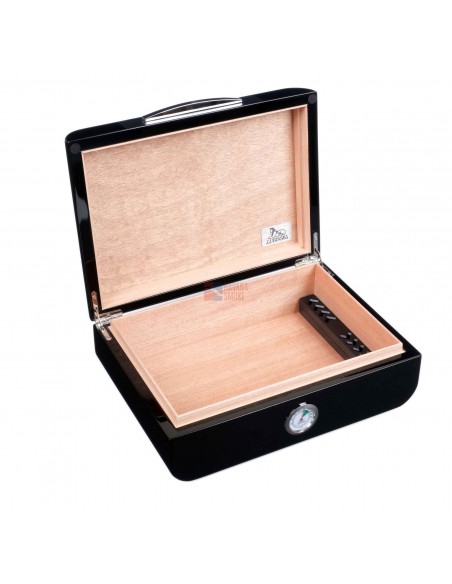 Хьюмидор Lubinski на 30 сигар, Черный глянцевый лак - купить в интернет-магазине Havana Smoke