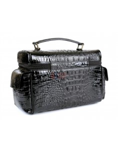 Хьюмидор-саквояж Gentili El Inseparable на 20 сигар SV15-Croco-Black - купить в интернет-магазине Havana Smoke