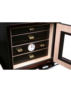 Хьюмидор-шкаф Gentili на 150 сигар SC150-Ebony - купить в интернет-магазине Havana Smoke 2