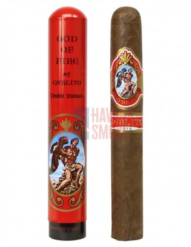 God of Fire Double Robusto Tubo Limited Edition - купить в интернет-магазине Havana Smoke